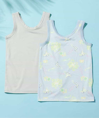 【夏日清涼】2件套 女士背心內衣