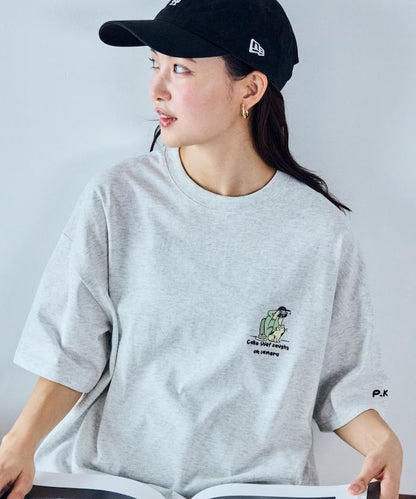 PK×狂熱商店  刺繡一點T恤 / 相機