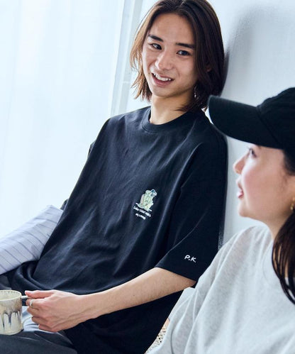 PK×狂熱商店  刺繡一點T恤 / 相機