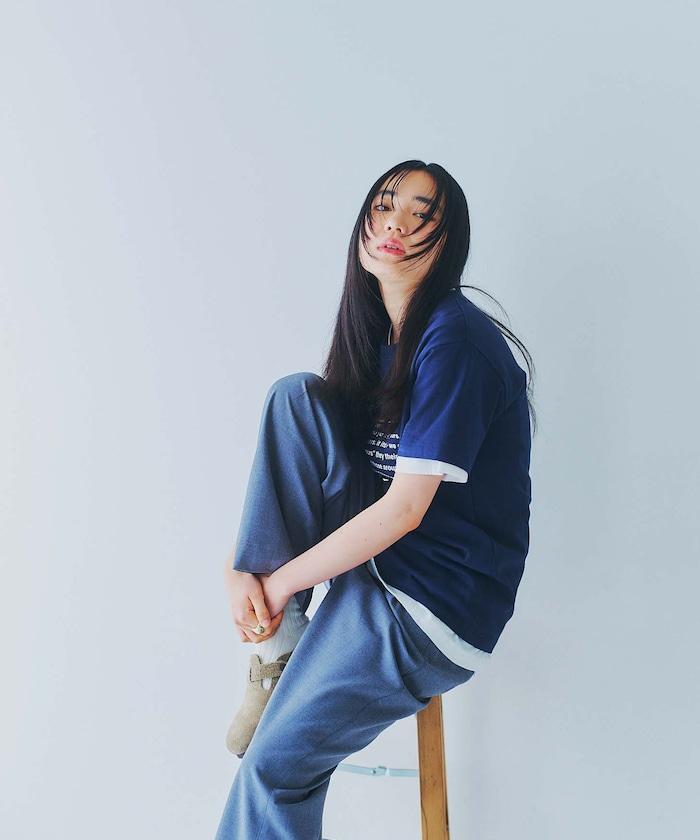 你的一點標誌 氣球剪影 寬鬆西褲