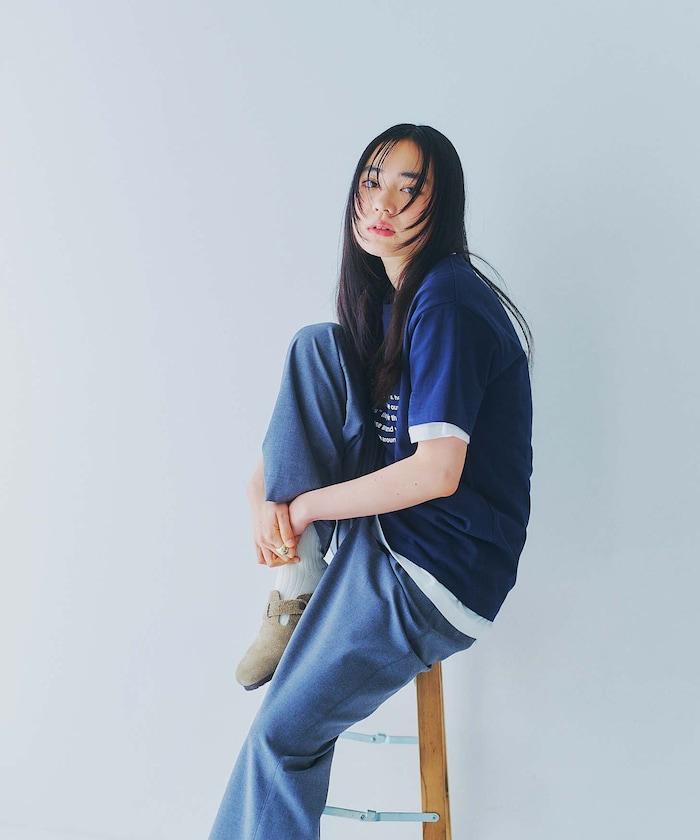 你的一點標誌 氣球剪影 寬鬆西褲