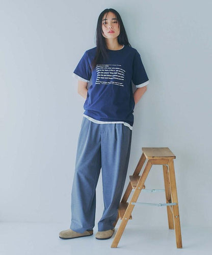 你的一點標誌 氣球剪影 寬鬆西褲