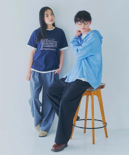 你的一點標誌 氣球剪影 寬鬆西褲