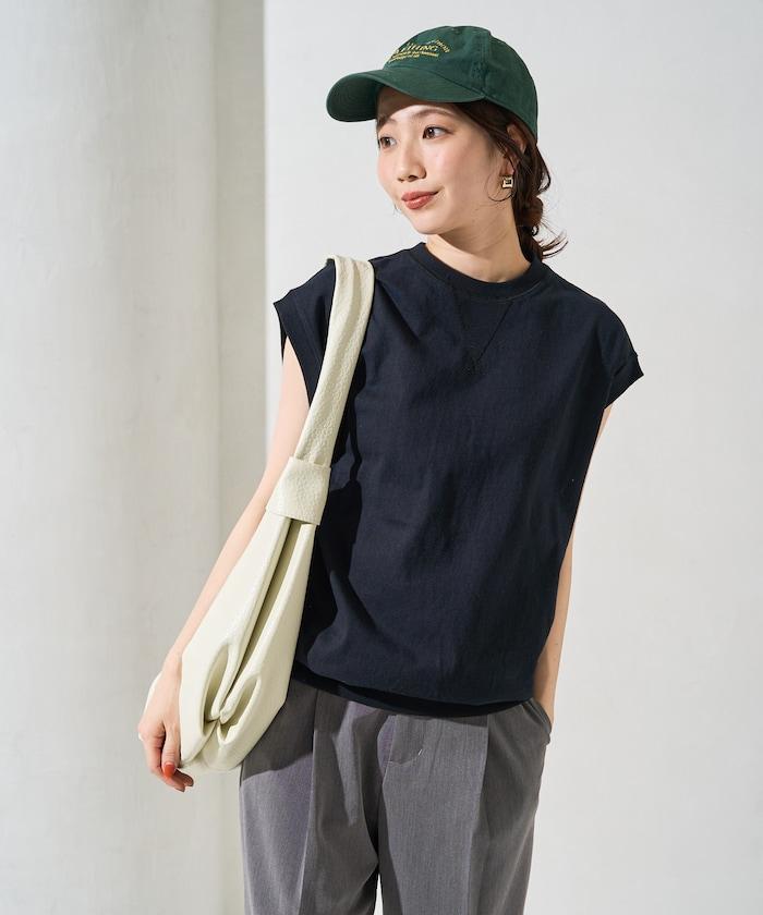 帶威尼斯紋的無袖T恤