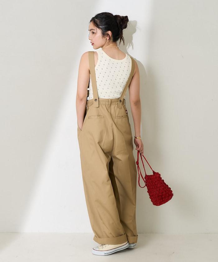 全印花針織背心