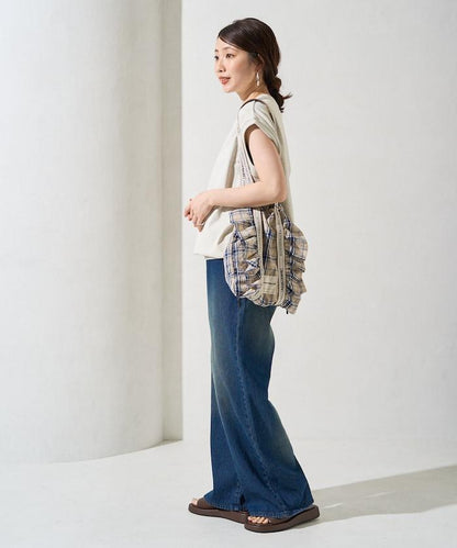 帶威尼斯紋的無袖T恤