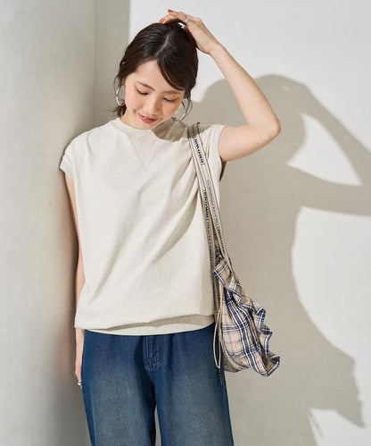 帶威尼斯紋的無袖T恤