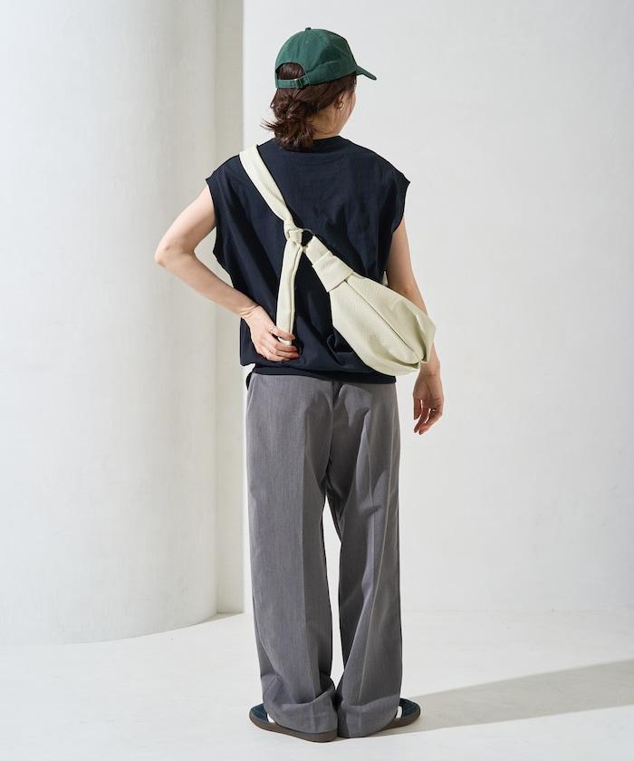 帶威尼斯紋的無袖T恤