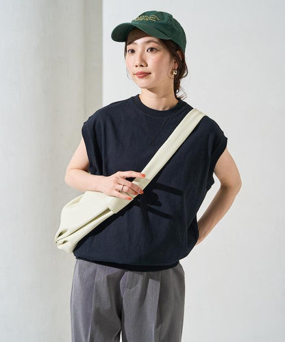 帶威尼斯紋的無袖T恤