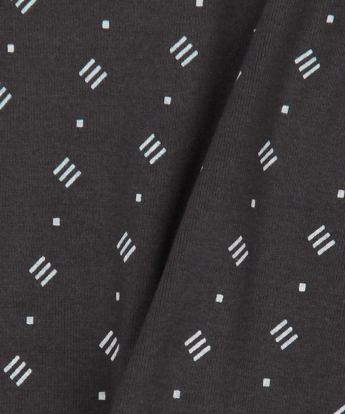 全印花針織背心