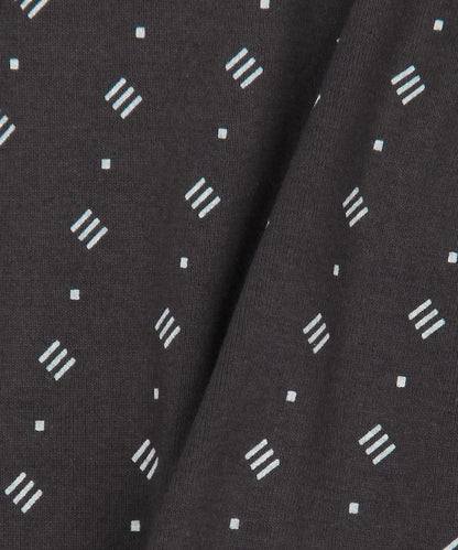 全印花針織背心