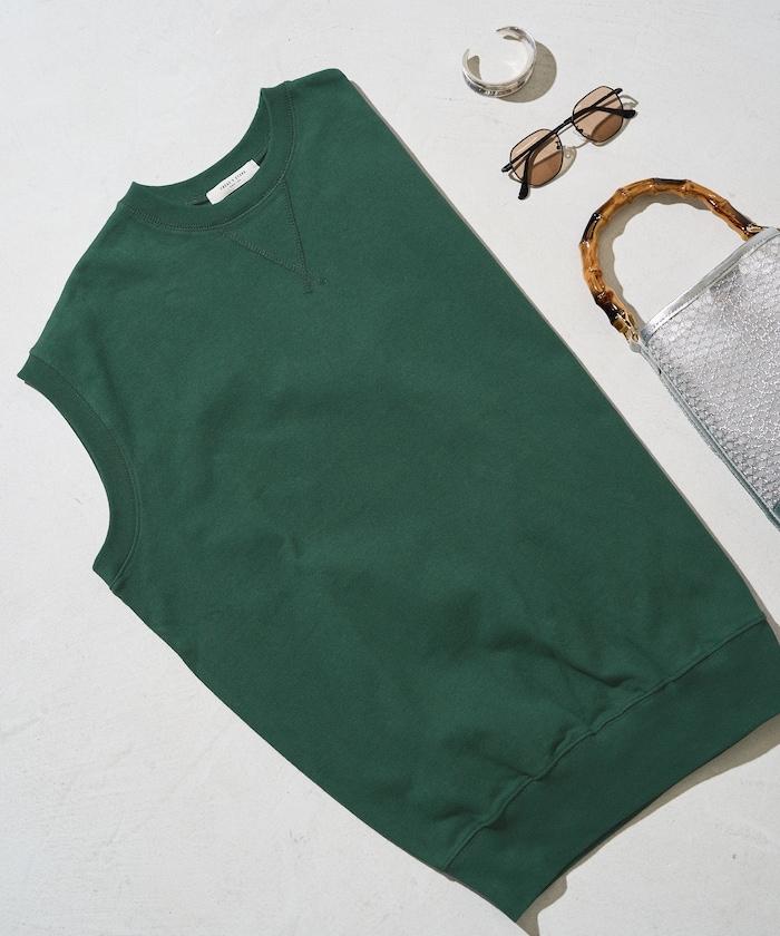 帶威尼斯紋的無袖T恤