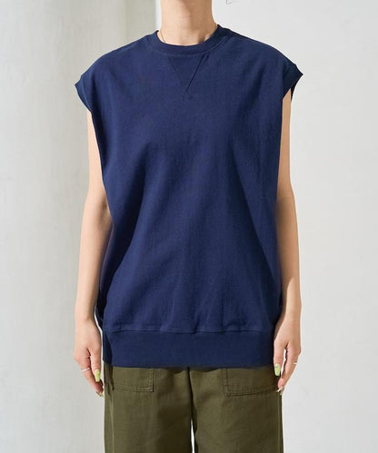 帶威尼斯紋的無袖T恤