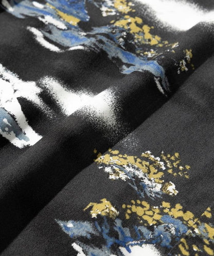 輕鬆合身 可水洗 人造絲 開領 夏威夷襯衫 短袖