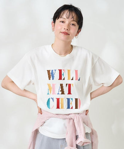 彩色刺繡T恤