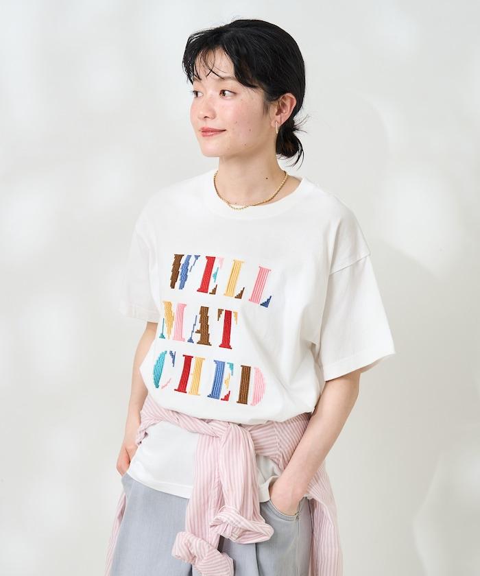 彩色刺繡T恤