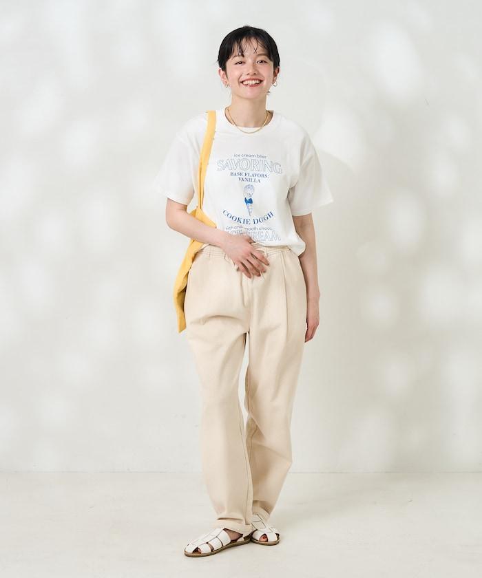 冰淇淋印花T恤