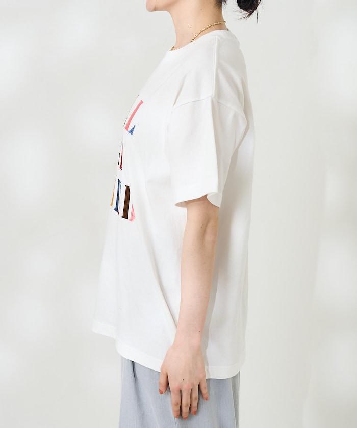 彩色刺繡T恤