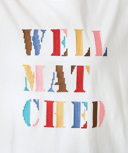 彩色刺繡T恤