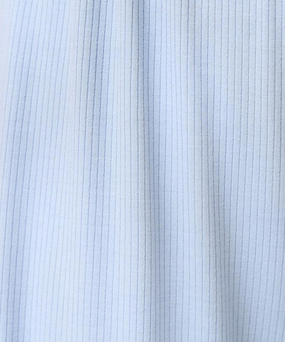 <接觸冷感/UV防護>冰夏季 肋骨寬鬆褲