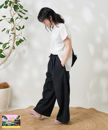 【海灘&節日】速幹・防紫外線T恤 防水褲 套裝