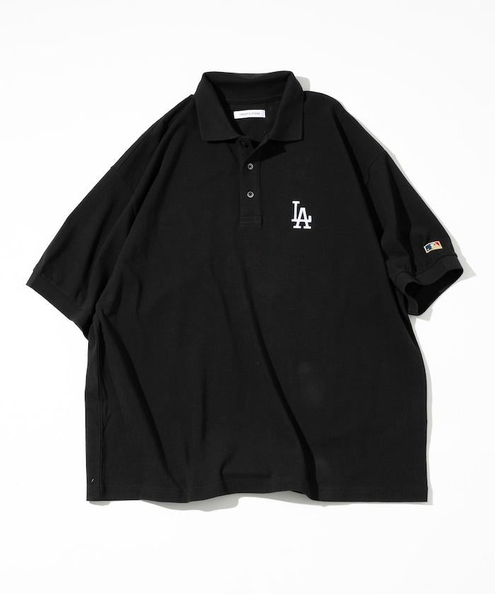 MLB Major League Baseball 單標誌 短袖 Polo衫