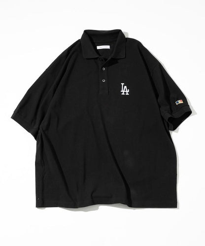 MLB Major League Baseball 單標誌 短袖 Polo衫