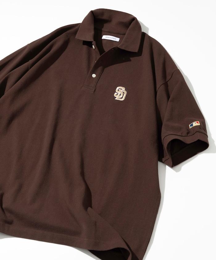 MLB Major League Baseball 單標誌 短袖 Polo衫