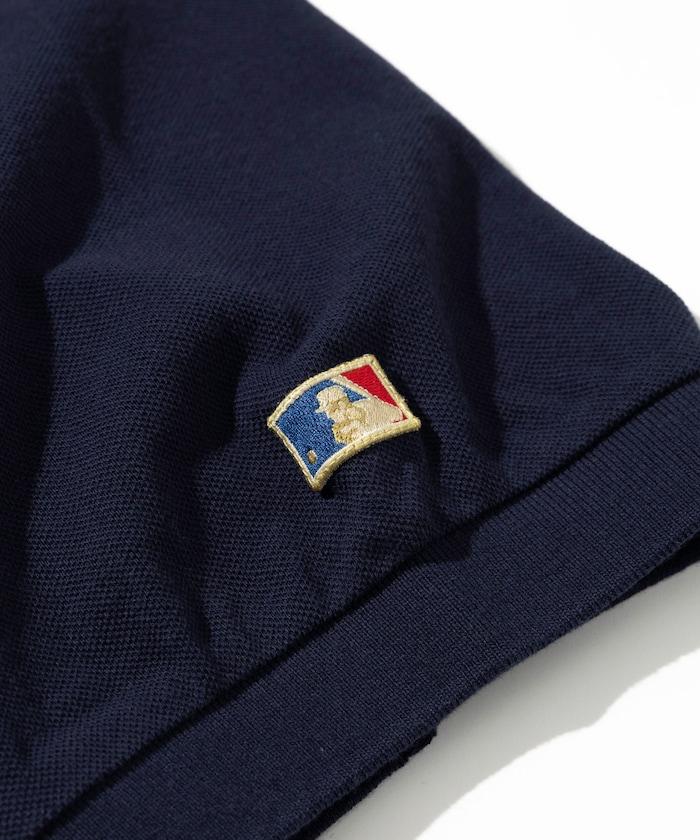 MLB Major League Baseball 單標誌 短袖 Polo衫