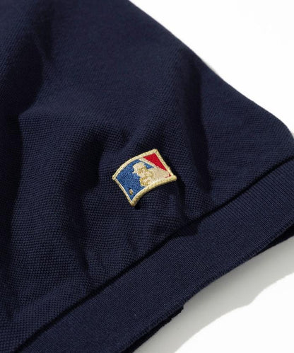 MLB Major League Baseball 單標誌 短袖 Polo衫