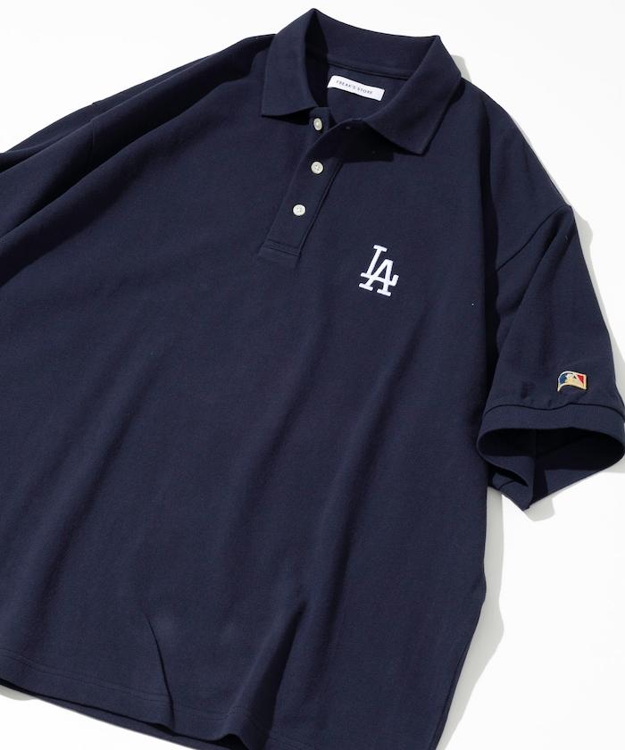 MLB Major League Baseball 單標誌 短袖 Polo衫