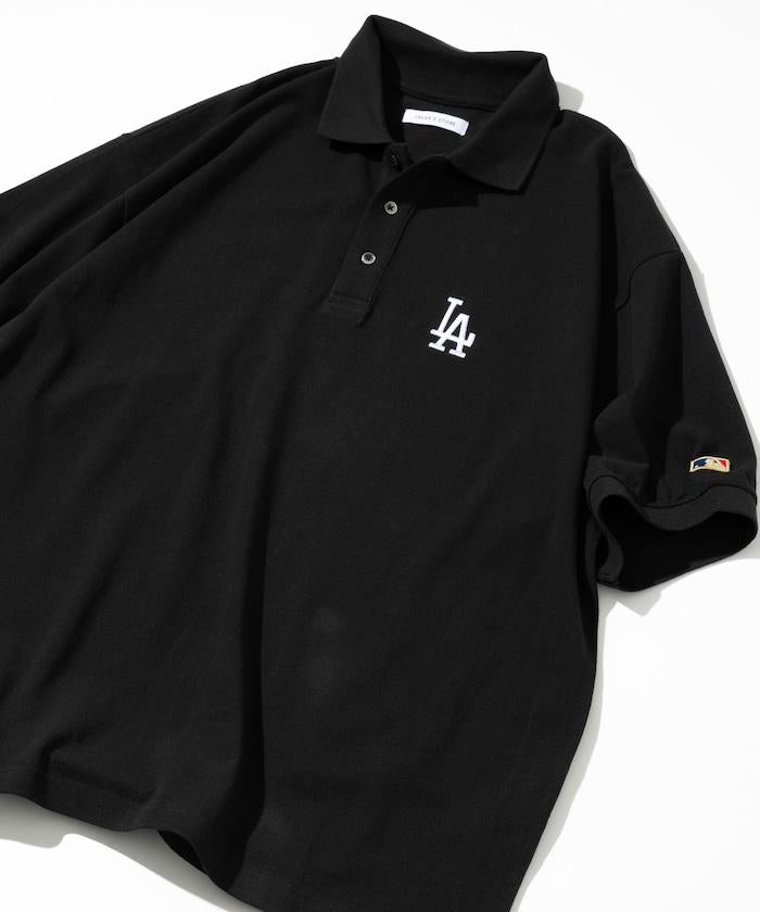 MLB Major League Baseball 單標誌 短袖 Polo衫