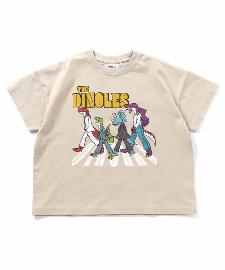 恐龍圖案短袖T恤