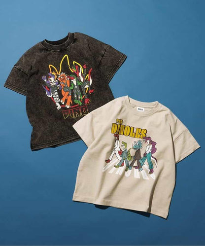 恐龍圖案短袖T恤