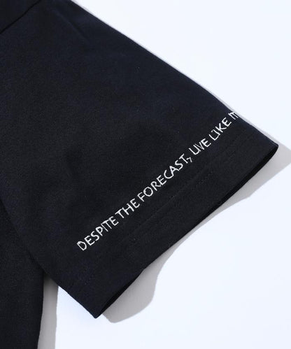 有機棉 心形 標誌刺繡T恤 / 圓領 單點標誌 刺繡短袖T恤