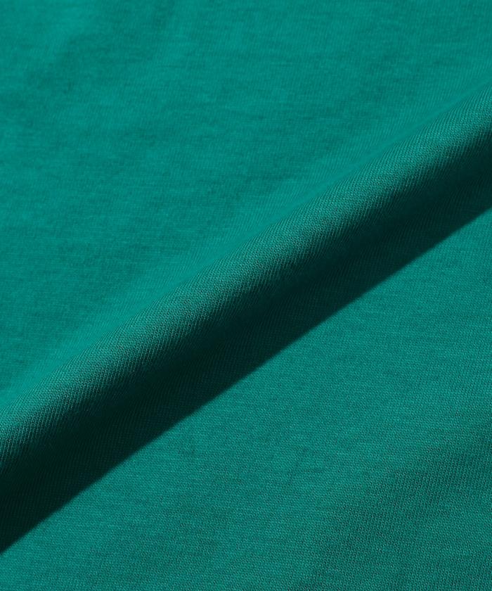 有機棉 心形 標誌刺繡T恤 / 圓領 單點標誌 刺繡短袖T恤