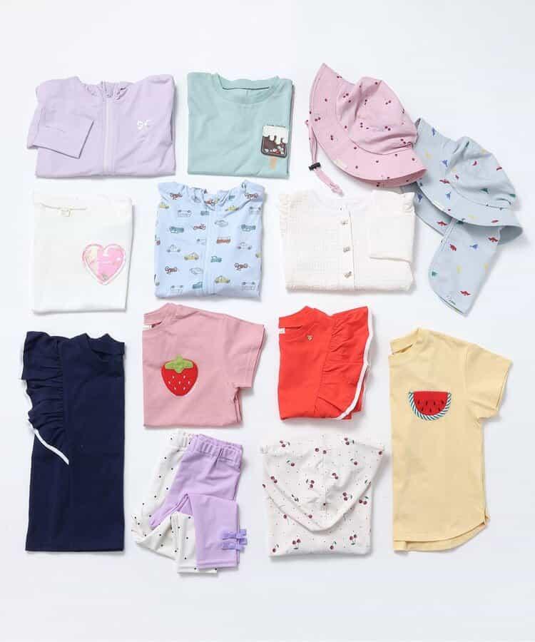 荷葉邊拼接上衣