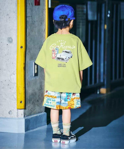 6色6款背面印花T恤