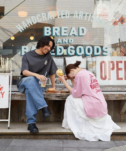 The Little BAKERY Tokyo  徽標 刺繡 短袖 T恤