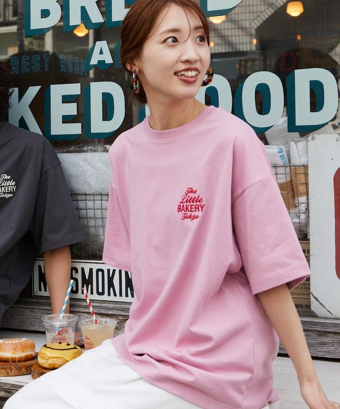The Little BAKERY Tokyo  徽標 刺繡 短袖 T恤