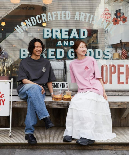 The Little BAKERY Tokyo  徽標 刺繡 短袖 T恤