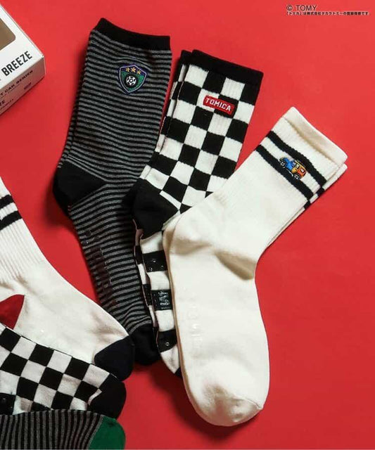 【鏈接】TOMICA×BREEZE襪子套裝禮品（成人）
