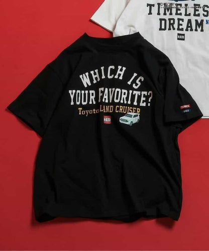【連環】TOMICA×BREEZE編號印花T恤成人