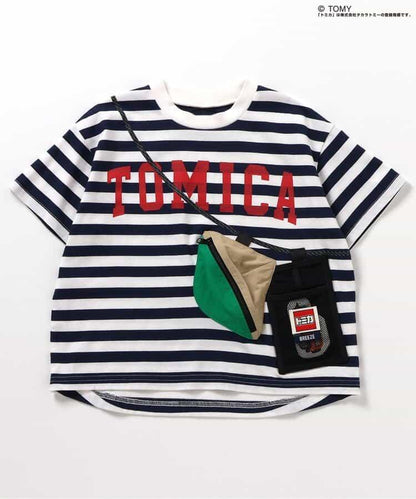 TOMICA×BREEZE 帶腰包的T恤