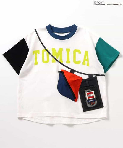 TOMICA×BREEZE 帶腰包的T恤
