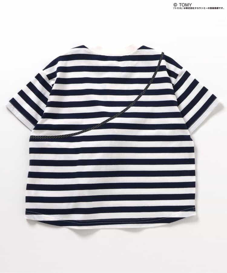 TOMICA×BREEZE 帶腰包的T恤