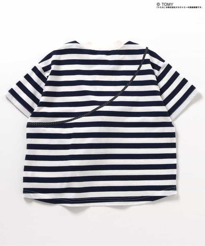 TOMICA×BREEZE 帶腰包的T恤