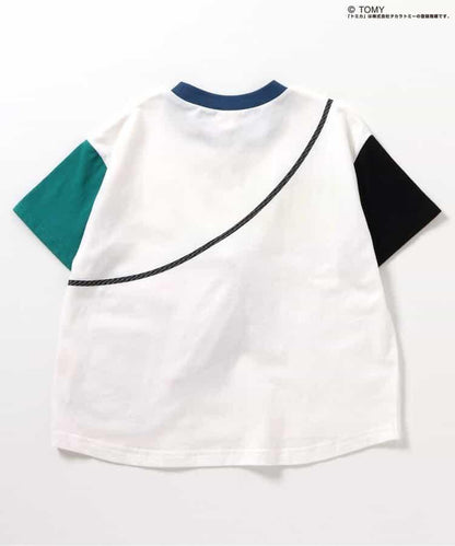 TOMICA×BREEZE 帶腰包的T恤