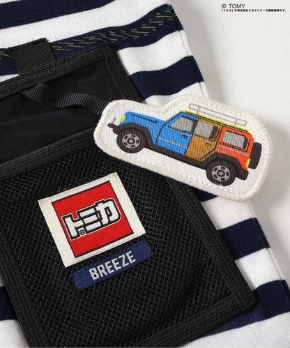 TOMICA×BREEZE 帶腰包的T恤