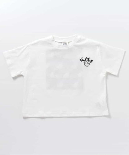 背部logo印花T恤